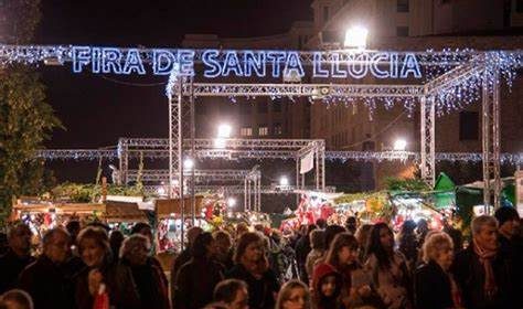 El Mercado navideño de Santa Lucia