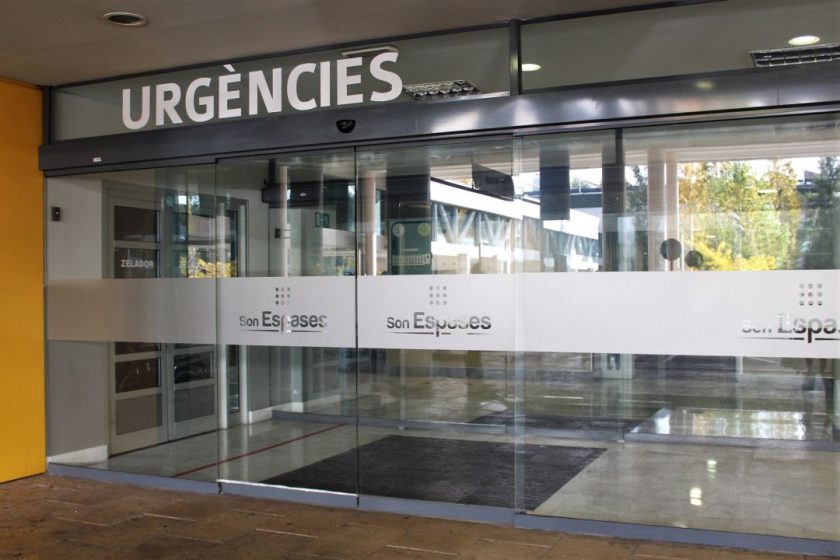 Entrada a urgencias Hospital Son Espases
